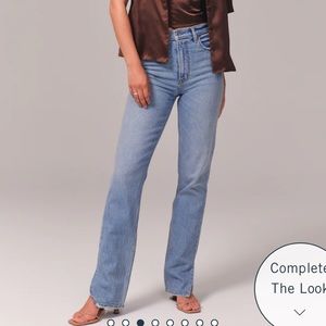Ultra High Rise 90s Straight Jean